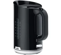 BRAUN Elektriskā tējkanna Braun WK1100BK, 1.7 l, melna krās.