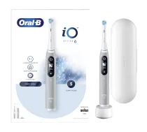 BRAUN iOM6.1A6.1K Oral-B iO6 Elektriskā Zobu Birste Grey Opal