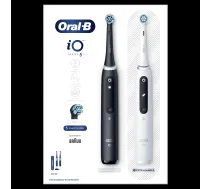 BRAUN iOG5d.2J6.2K Oral-B iO5 Elektriskā Zobu Birste Duo Pack Matt Black+Quite White