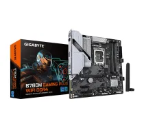 GIGABYTE Mainboard-GIGABYTE-GIGABYTE B760M GAMING PLUS WIFI DDR4 ,REV. 1.1,-Intel B760-LGA 1700-micro ATX-RAM DDR4-SDRAM-4xSlots-Wi-Fi