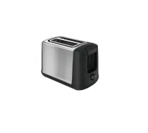TEFAL Tosteris Tefal TT3408, melna/nerūsējošā tērauda/sudraba
