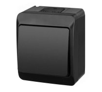 Pārslēgi Elektro-Plast Hermes, 1 kl, melna