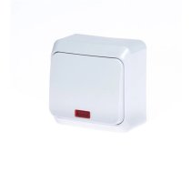 Slēdzis Schneider Electric Prima, 1 kl, balta krās.