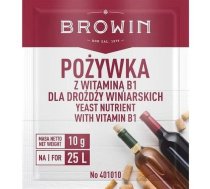 Fermentācijas piedeva, vīna rauga barojoša vide Biowin PO-B-401010, brūna krās.