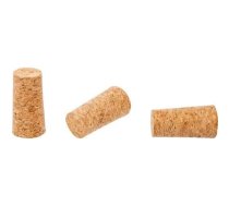 Pudeles korķis Biowin 652201, 21 mm, gaiši brūna, 10 gab.