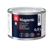 Speciāla krāsa, daudzveidīgs Tikkurila Magnetic, melna, 0.5 l