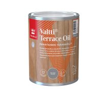 Koksnes eļļa Tikkurila Valtti Terrace Oil, pelēka krās., 0.9 l