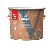 Koksnes impregnants Tikkurila Valtti Plus Complete, pelēka, 2.5 l