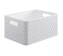 Uzglabāšanas kaste, paredzēts uzglabāšanai Rotho 11153, 18 l, balta krās.-,krāsa-dizains tiek izvēlēts nejauši,, 36.8 x 27.8 x