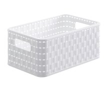Uzglabāšanas kaste, paredzēts uzglabāšanai Rotho 11152, 6 l, balta krās.-,krāsa-dizains tiek izvēlēts nejauši,, 28 x 18.5 x 12.6