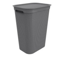 Veļas kaste Rotho 1023508853, 50 l, pelēka krās., 43.1 cm x 34 cm