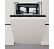 Iebūvējamā trauku mazgājamā mašīna Whirlpool WSIP 4O33 PFE, melna krās.