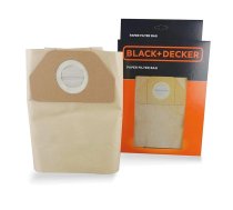 Putekļsūcēja maiss Black+Decker 41829, 20 l, 5 gab.