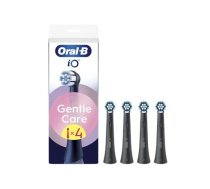 Elektriskās zobu birstes galviņa Oral-B, melna, 4 gab.