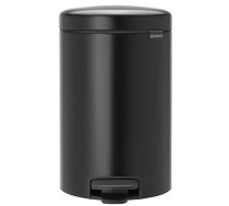 Atkritumu tvertne Brabantia NewIcon, melna krās., 12 l, 41.1 cm x 25.1 cm
