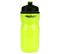 Ūdens pudele Avento 21WB_FLG, melna krās.-dzeltena krās., plastmasa, 0.5 l