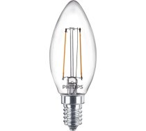 Spuldze Philips LED, B35, 2700 °K, E14, 2 W, 250 lm