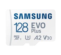 Atmiņas karte Samsung Evo Plus, 128 GB, 160 Mb-s - 120 Mb-s