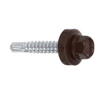 Pašvītņojošā skrūve Klimas WF, RAL8017, 4.8 mm x 19 mm, 250 gab.