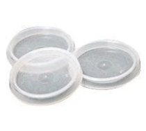 Burkas vāks, balta krās., 83 mm
