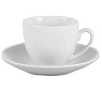 Tase ar apakštasi Domoletti Casual 199D-004-TSS, balta krās., 0.08 l