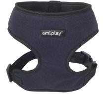 Regulējamas krūšu siksnas Amiplay Denver, zila krās., 380 - 480 mm x 480 mm