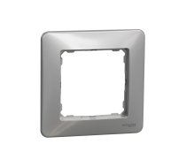 Vienvietīgs rāmis Schneider Electric Sedna Design, alumīnija krās.