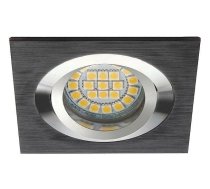 Lampa padziļinājums Kanlux Seidy, G5.3, melna krās.