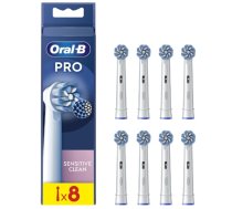 Oral-B EB60-8 Sensitive Clean Pro Zobu Birstes Uzgaļi, 8 Gab