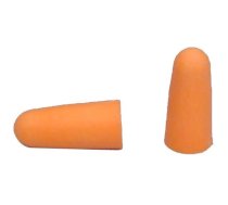 Ausu aizbāžņi HY-85-A1, oranža krās., 2 gab.