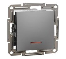 Slēdzis Schneider Electric Asfora, 1 kl, melna