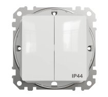 Slēdzis Schneider Electric Sedna Design, 2 kl, balta