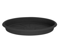 Puķu poda šķīvis Domoletti STTE0015-120, pelēka krās., 15 cm