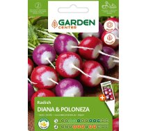 Sēklas Garden Center, redīsi DIANA AND POLONEZA, 3 g