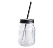 Glāze ar salmiņu Day, stikls, 0.45 l
