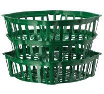 Stādīšanas grozs Diana, plastmasa, zaļa krās.