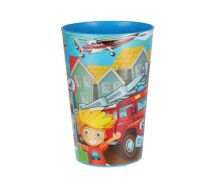 Plastmasas glāze, 340 ml, plastmasa, ,krāsa-dizains tiek izvēlēts nejauši,