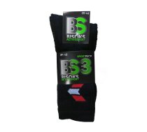 Sporta zeķes Bisoks Sport 11011K, melna krās., 39-42, 3 gab.
