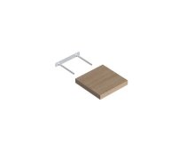Sienas plaukts Velano FS 24-24 65057, ozola, 3.8 cm x 23.5 cm x 23.5 cm