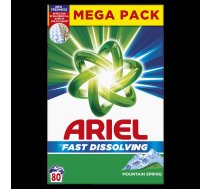 Ariel Veļas Pulveris Mountain Spring, 4.4 kg, 80 Mazgāšanas Reizēm