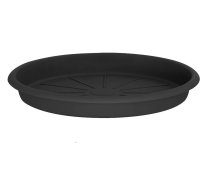 Puķu poda šķīvis Domoletti STTE0019-120, pelēka krās., 19 cm