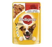 Mitrā barība ,konservi, suņiem Pedigree, liellopa gaļa, 0.1 kg