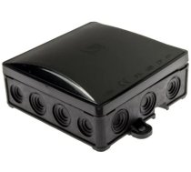 Nozarkārba virsapmetuma melna UV 90x90x40mm IP54