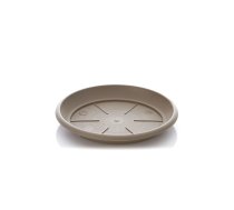 Puķu poda šķīvis Plasticotto, pelēka krās., 20 cm