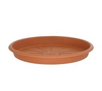 Puķu poda šķīvis Domoletti STTE0017-100, brūna krās., 17 cm