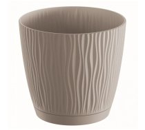 Puķu pods Prosperplast Sandy P DSY110P, plastmasa, brūna krās.