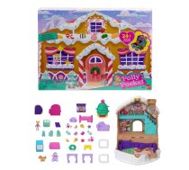 Adventes kalendārs Mattel Polly Pocket Gingerbread House, daudzkrāsaina