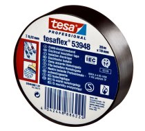 Elektrības izolācijas lente Tesa 53988, melna krās., 20 m