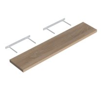 Sienas plaukts Velano FS 118-24 65147, ozola, 3.8 cm x 23.5 cm x 118 cm