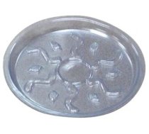 Puķu poda šķīvis Garden Center 30086A, caurspīdīga krās., 15 cm